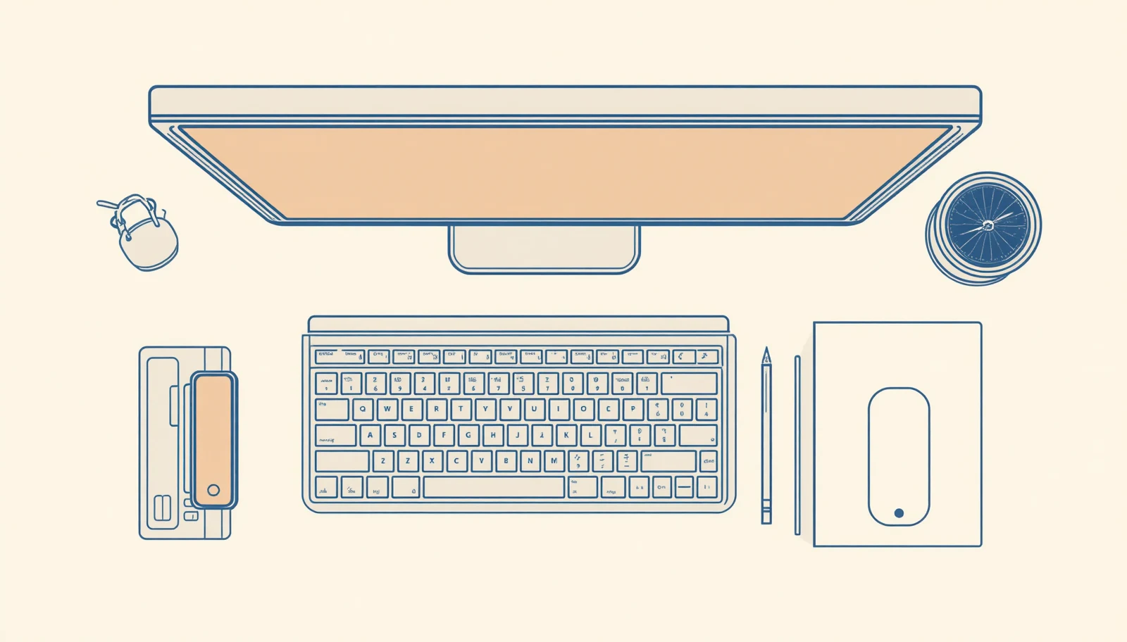 lo único que necesitas para este curso: una computadora, un cuaderno y ganas de aprender
